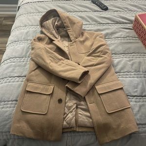 Ralph Lauren tan wool coat